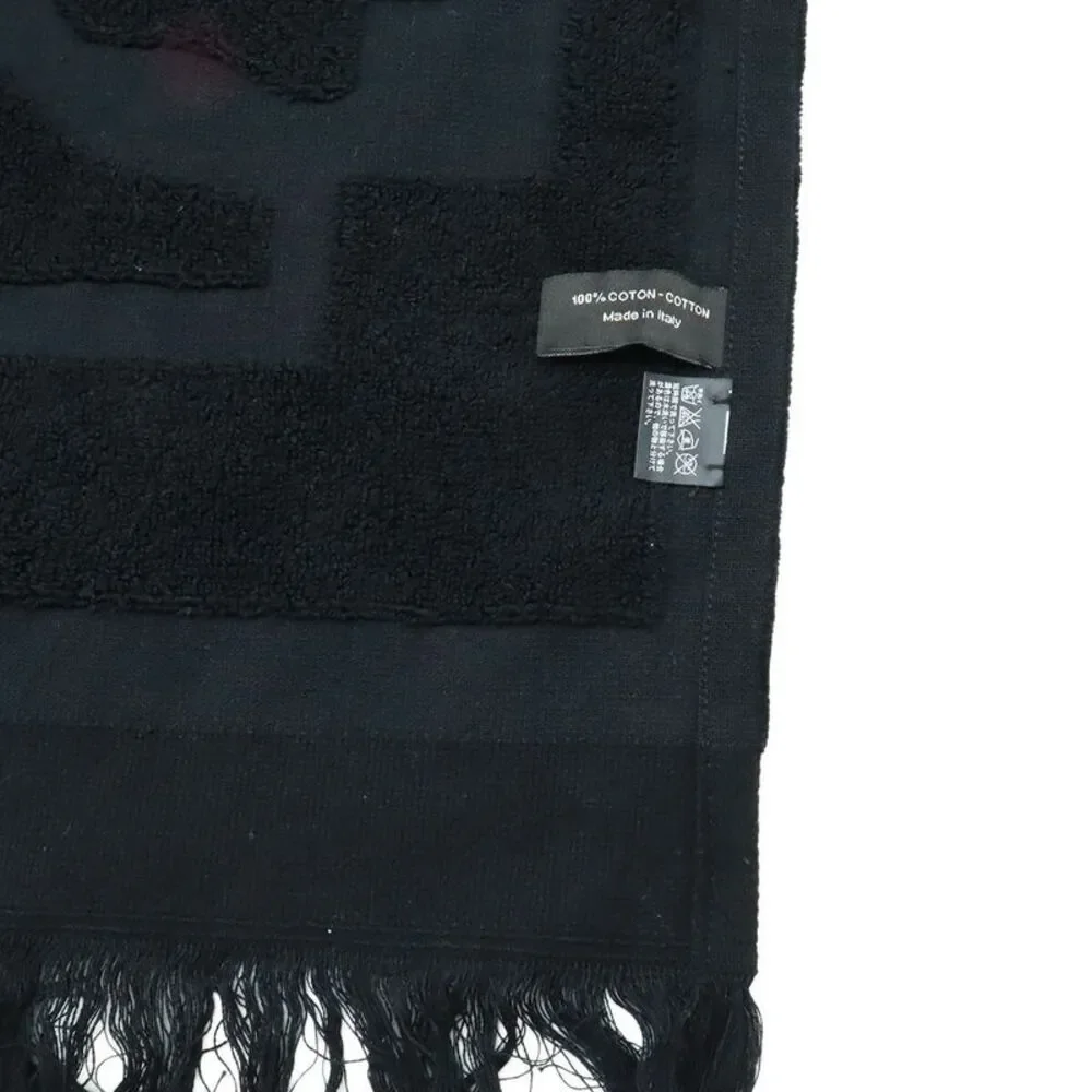 Chanel Coco Mark Beach Tote Bag Black